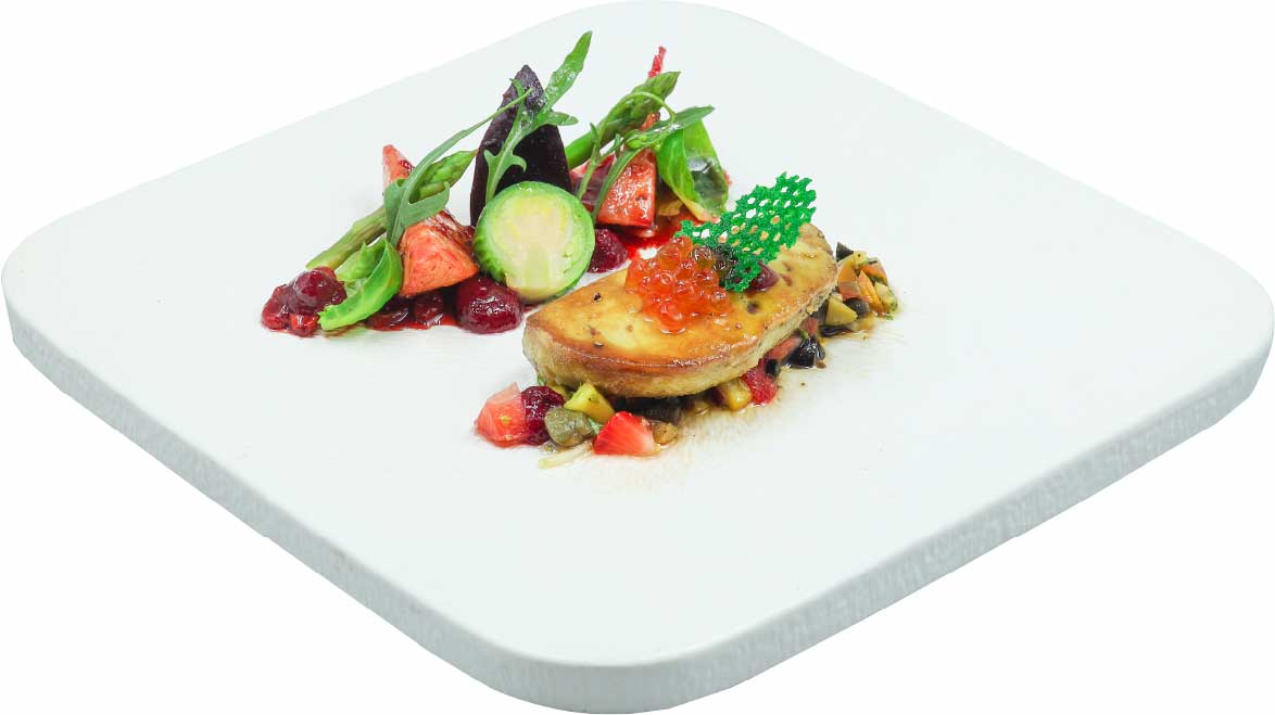 Pot Foie gras cranberry