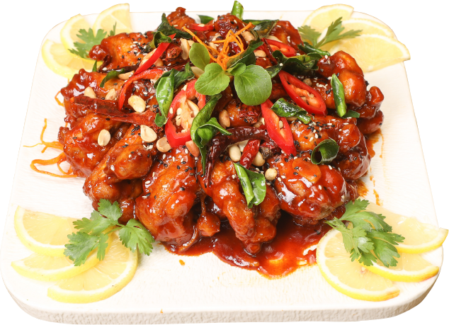 Spicy honey garlic chicken