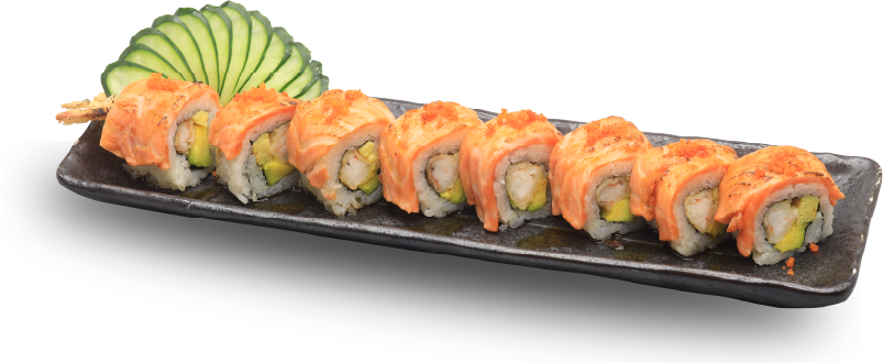 Grilled Spicy Salmon Roll