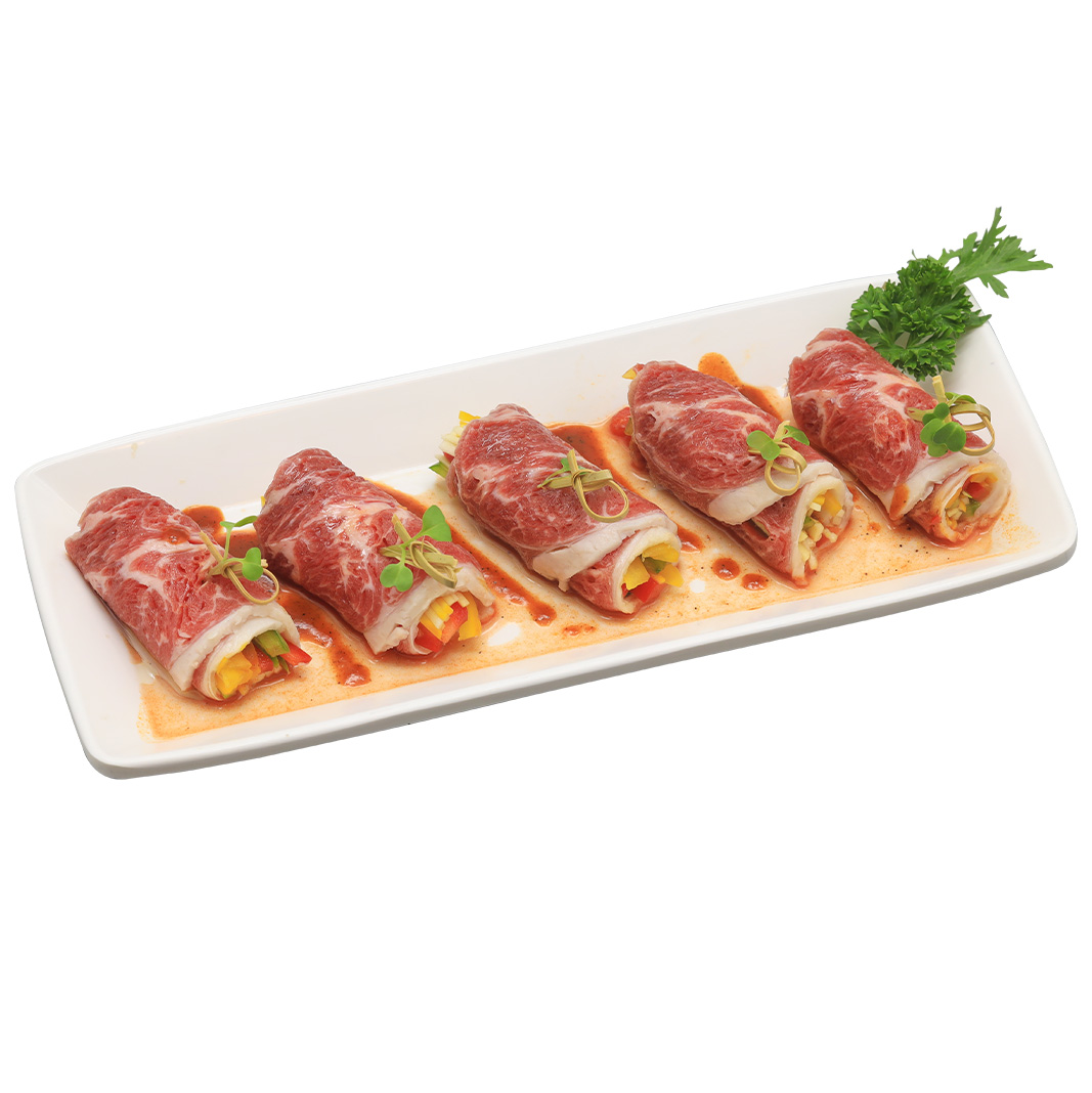 beef top blade roll mix vegetable