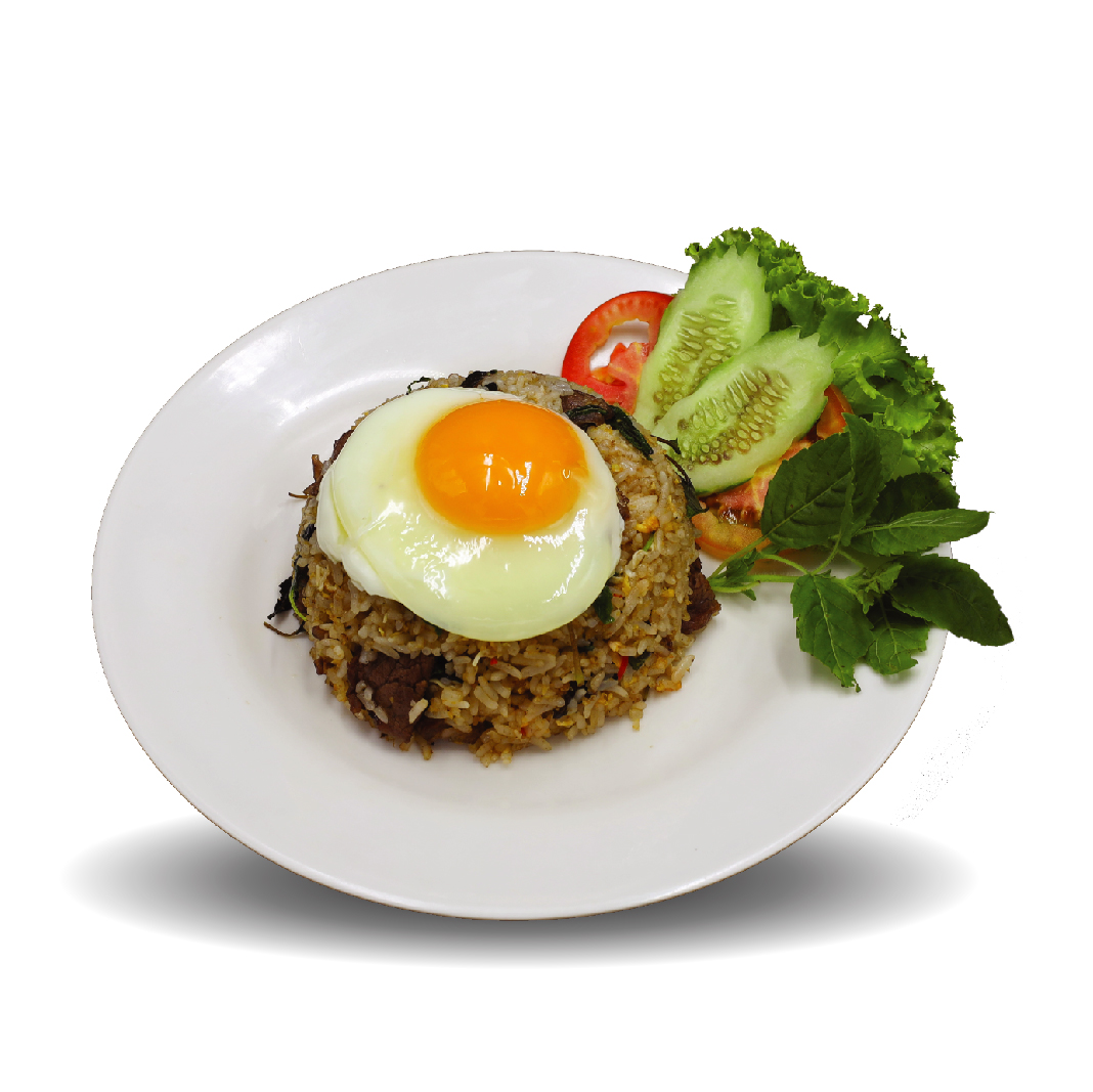 Beef Holy Basil Fried Rice