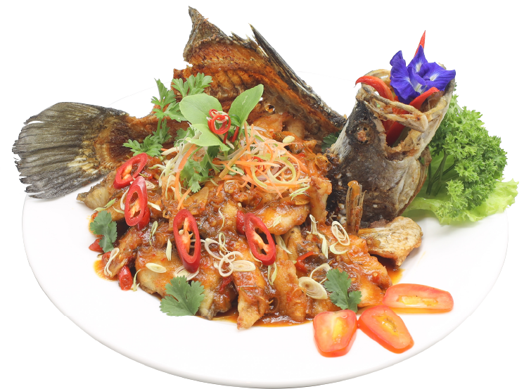 Sweet & Sour Wite Seabass Fish with Lemon grass
